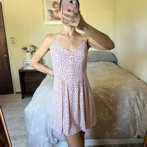 H&M Spaghetti Strap Dress in Pink | 4 XS